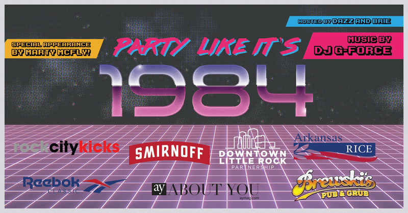 80s Mall Party Horizontal Image